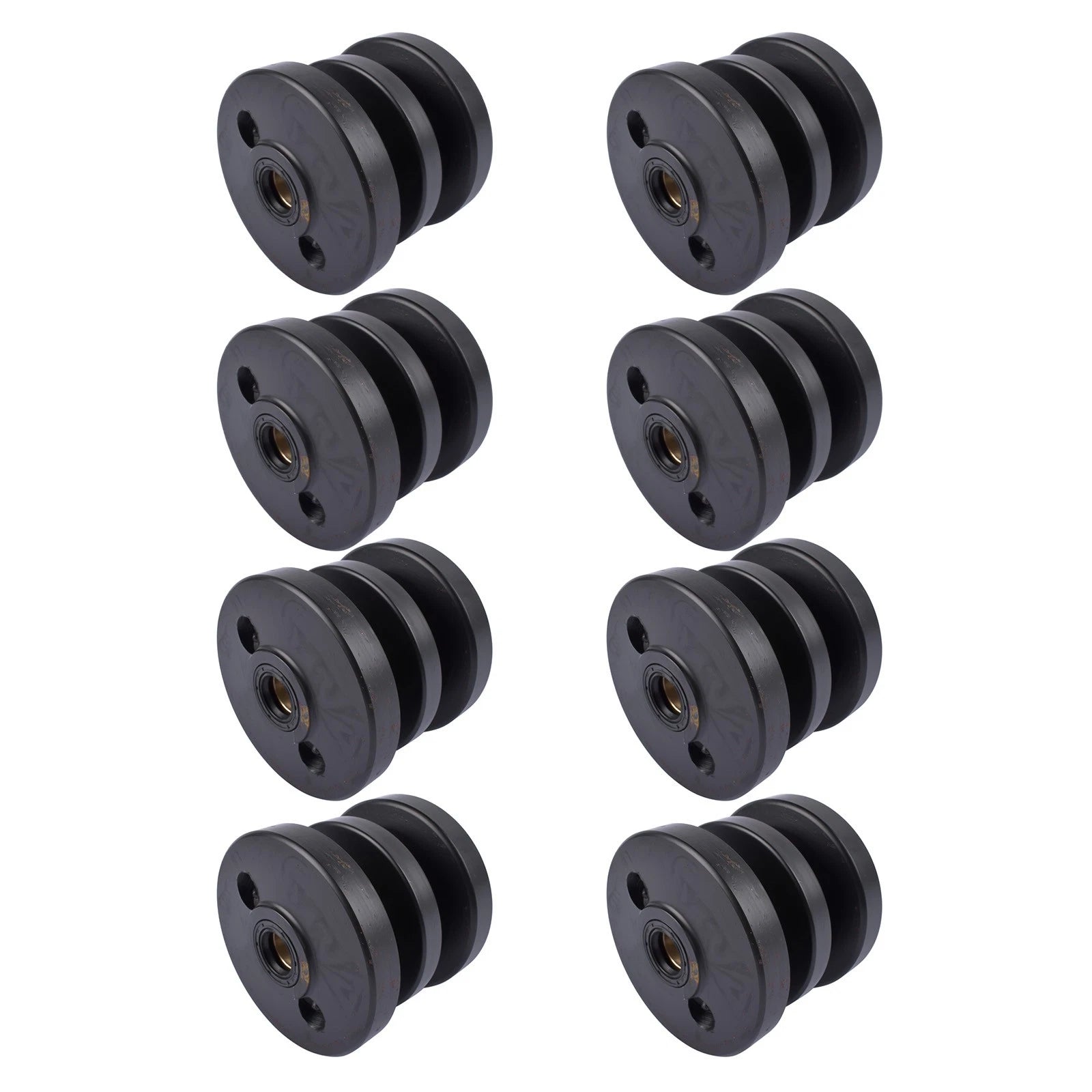 Set of 8 Bottom Rollers for Bobcat Mini Track Loaders (MT50-MT55)