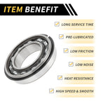 6903NR Deep Groove Ball Bearing for Scooter Skateboard Wheel (P6)