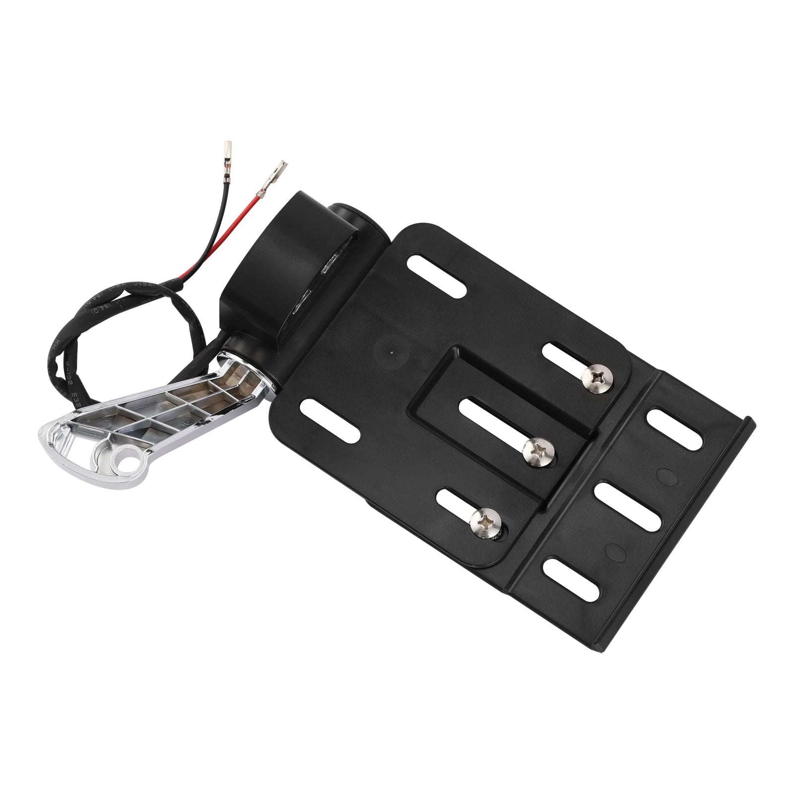 LED Light Side Mount License Plate Holder for Harley Sportster XL1200 883 (2004–2023)