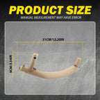 Set of 3 Beige Interior Handle Trim for BMW X5 X6 F15 F16 (2014–2018)