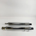 Chrome Slip-On Mufflers for Harley CVO Touring (2017–2023)