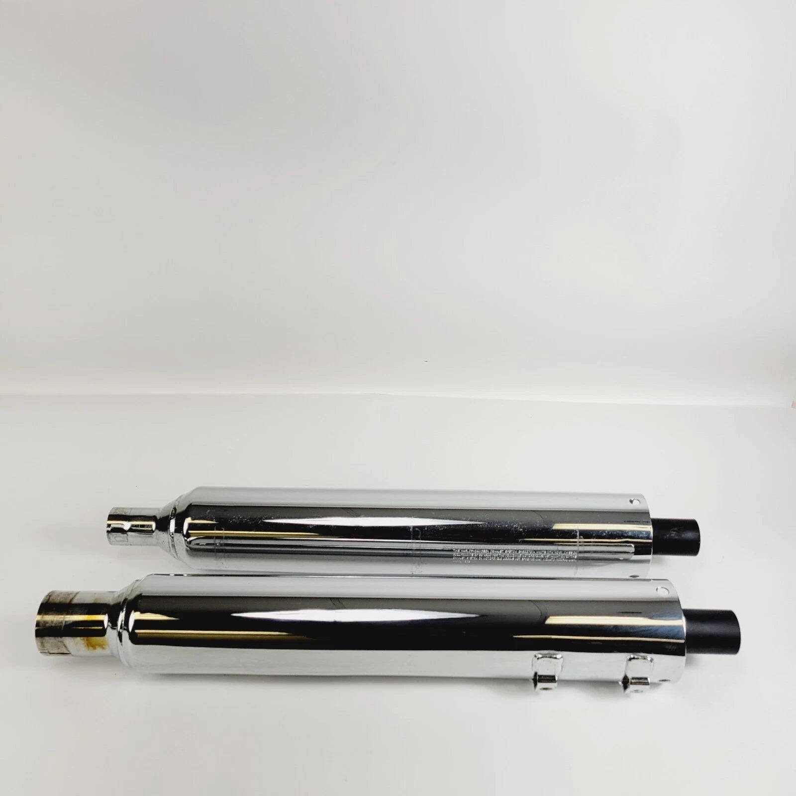 Chrome Slip-On Mufflers for Harley CVO Touring (2017–2023)