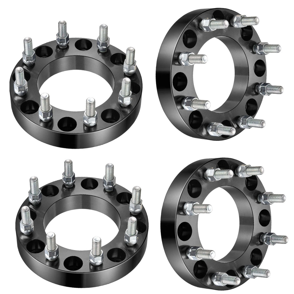 Set of 4 Wheel Spacers 8x180 1.5" for Chevrolet Silverado Sierra 2500 3500 HD