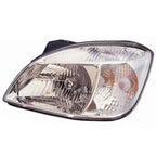 Replacement Driver Side Headlight Assembly w Chrome Bezel for Kia Rio5 (2009–2011)