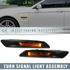 Side Marker Turn Signal Amber Light for BMW 528i 535i 550i (2011–2016)