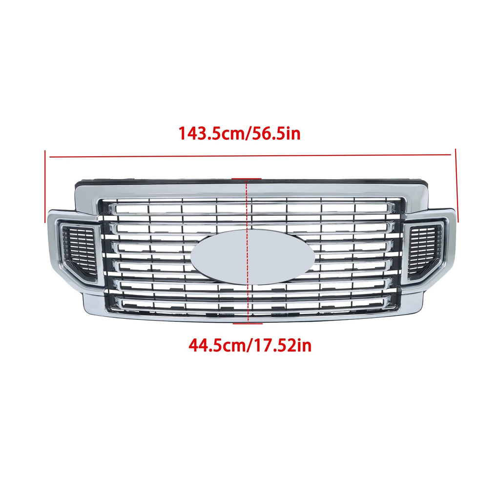 Chrome Front Grille for Ford F250 F350 (2020-2022)