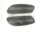 Set of 2 Chrome Streamliner Front Driver Floorboards for Harley Davidson Touring (1987–2023)