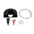 Water-Cooling Dust Cover for Angle Grinder (12 x 9 cm) Steel Black