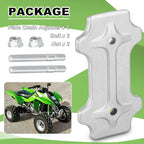 Plate Chain Adjuster w/ Bolts Nuts For Suzuki QuadRacer LT500R 2x4 (1987–1990)
