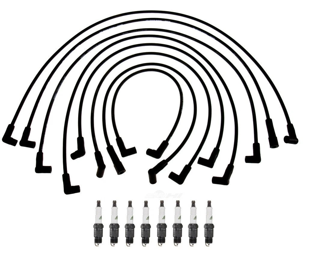 Set of 8 Ignition Wire Set for Chevy GMC V8 (GM OE)