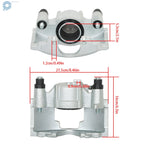 2x Front Brake Caliper for GMC C2500 (1989-1998) & Cadillac DeVille (1990)