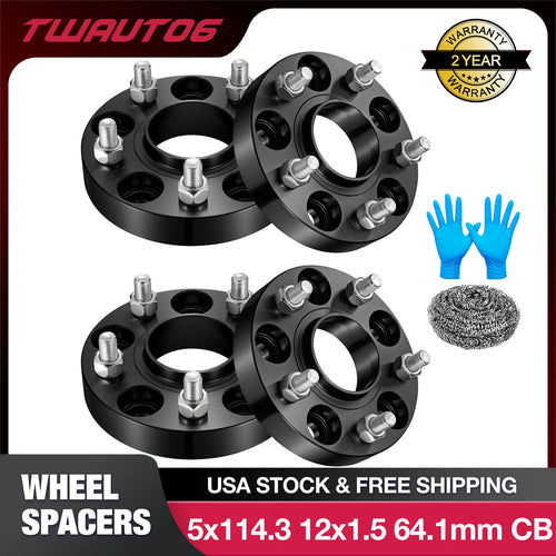 1 Inch Wheel Spacers for Honda Civic Acura (2001–2015) (4PCS)