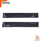 Slim Door Visors for Mitsubishi Triton MK 4-Door Ute (1996-2006)