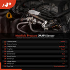 MAP Manifold Pressure Sensor for Chevy Silverado 2500 HD (2011-2016)