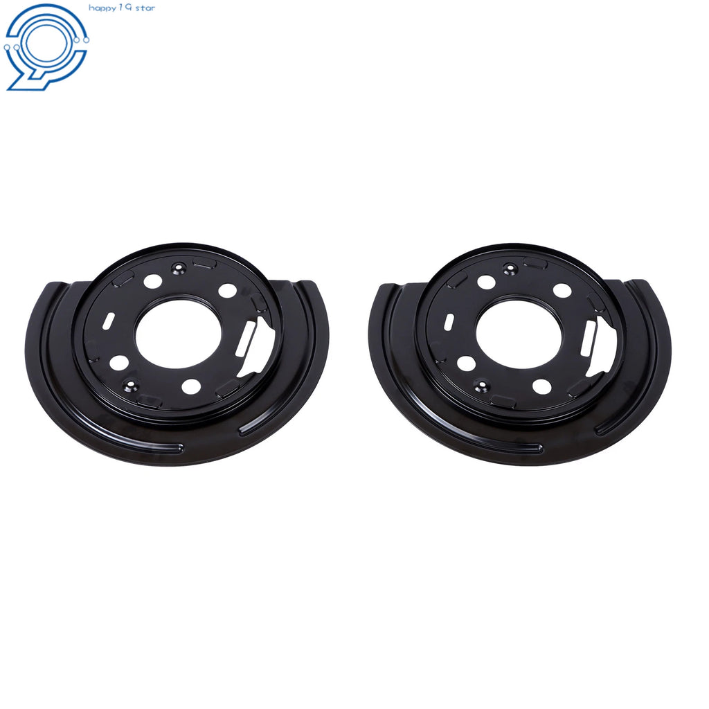 2X Rear Brake Backing Plate Dust Shield for Chevy Avalanche Silverado (2001-2006)