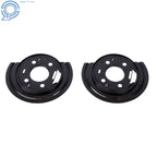 2X Rear Brake Backing Plate Dust Shield for Chevy Avalanche Silverado (2001-2006)