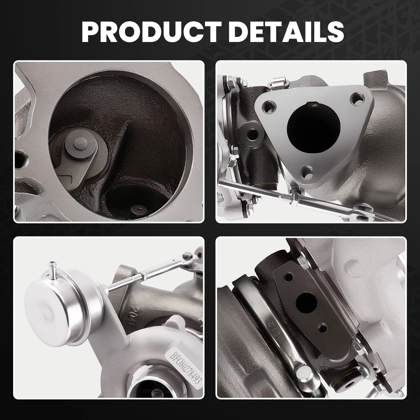 Turbocharger for Lincoln MKT MKS Ford Flex SEL Explorer 3.5L (2010–2019)