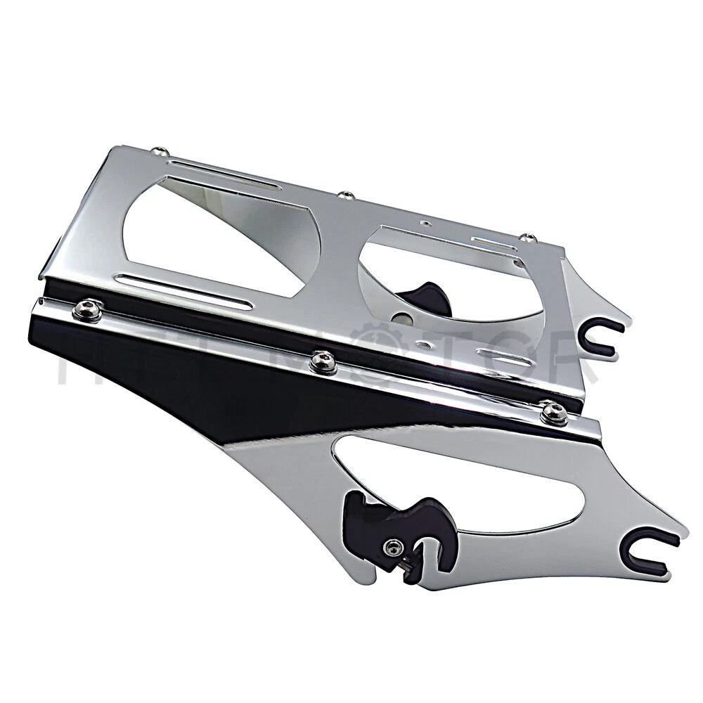 2X Chrome Detachable Tour Pak Mounting Rack for Harley Touring (2009–2013)