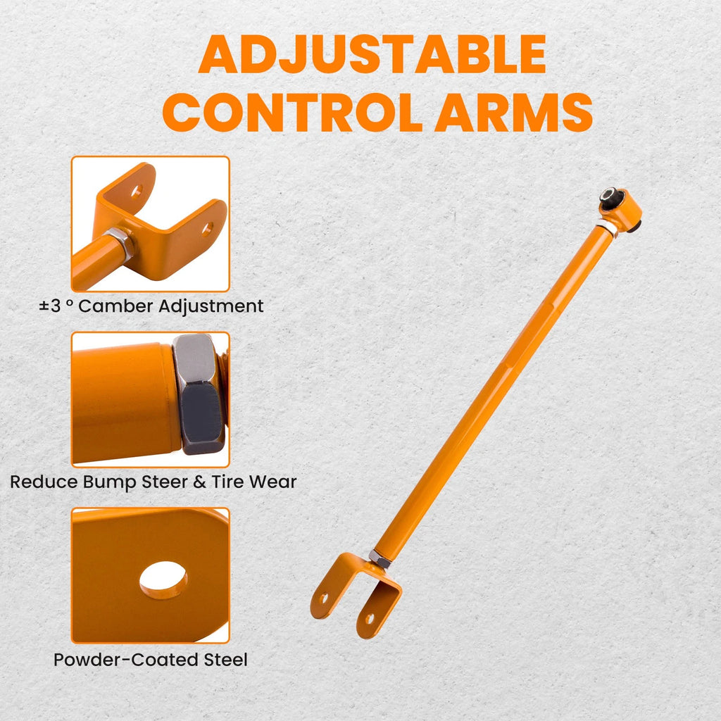 Rear Lower Control Arm Camber Kits for BMW E46 E36 3-Series M3 X3 Z4 (1992–2005)