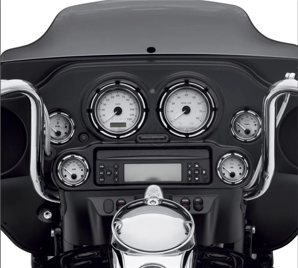 Instrument Board Burst Gauge Bezel for Harley Electra Glide FLHTC FLHTCU (1996–2022)
