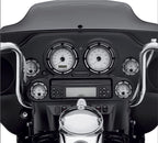 Instrument Board Burst Gauge Bezel for Harley Electra Glide FLHTC FLHTCU (1996–2022)