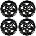16" Gloss Black Wheel Skins for 2007-2017 Jeep Patriot - UQSK0125