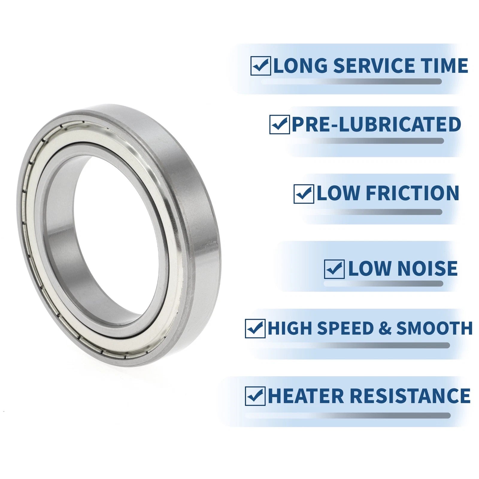 Deep Groove Ball Bearing 6015ZZ for Scooter Skateboard Wheel (P6, 75x115x20mm)