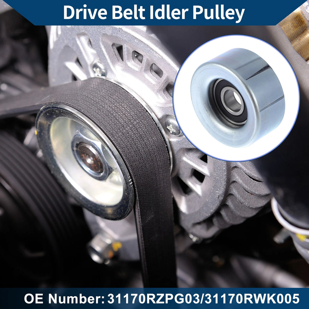 Drive Belt Idler Pulley for Honda Civic (2007–2011) No. 31170RZPG03/31170RWK025