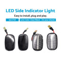 2X LED Side Indicator Lights for Toyota Hilux Yaris Corolla RAV4 Lexus