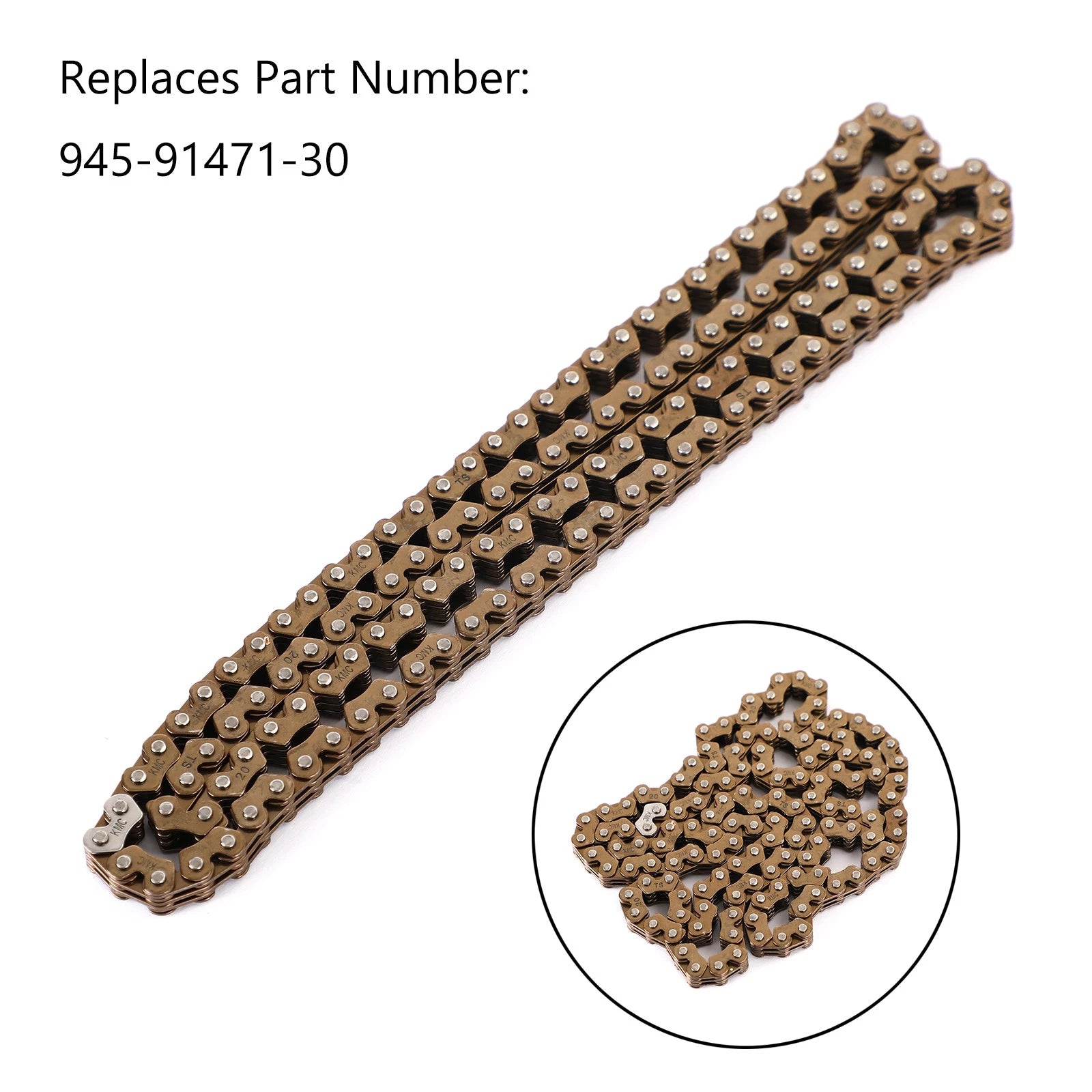 Timing Chain for Yamaha FZS 600, FZS 600S, FZS 600SP (1998–2003) 945-91471-30