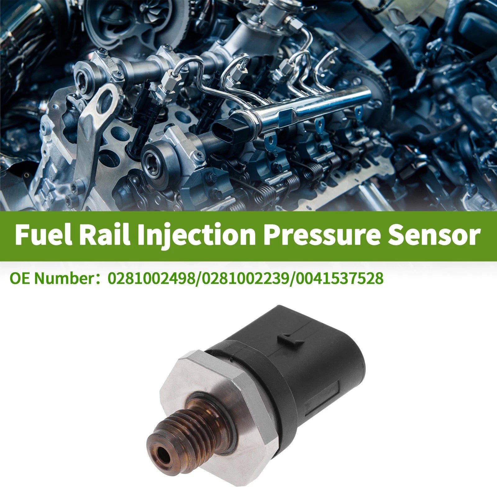 Fuel Injection Pressure Sensor No.0281002498 for Mercedes-Benz W211 (2003–2009)
