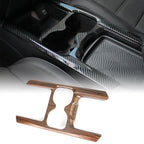 Water Cup Holder Cover Trim for Honda CR-V CRV (2017–2019) Walnut