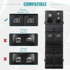 Set of 1 Front Left Driver Side Master Power Window Switch for Nissan Maxima 