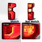 LED Tail Light for Chevy Silverado 1500 (2019–2026) RH Passenger w/Bulb
