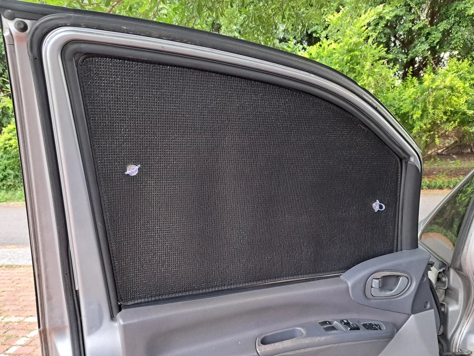 6 x Side Window Camp Black Silver Sunshade for Honda CR-V (2023–2025)