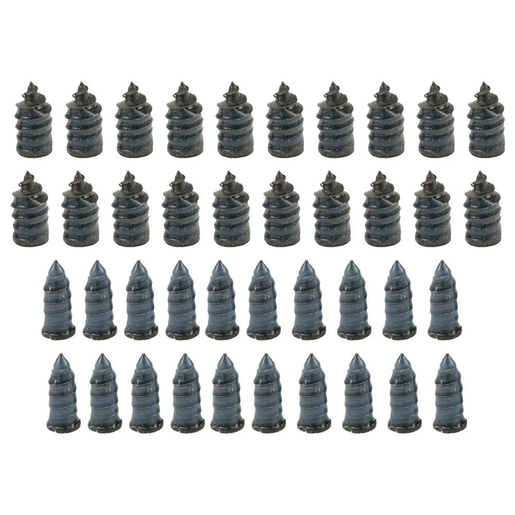 40-Piece Heavy Duty Tire Puncture Repair Kit for Cars