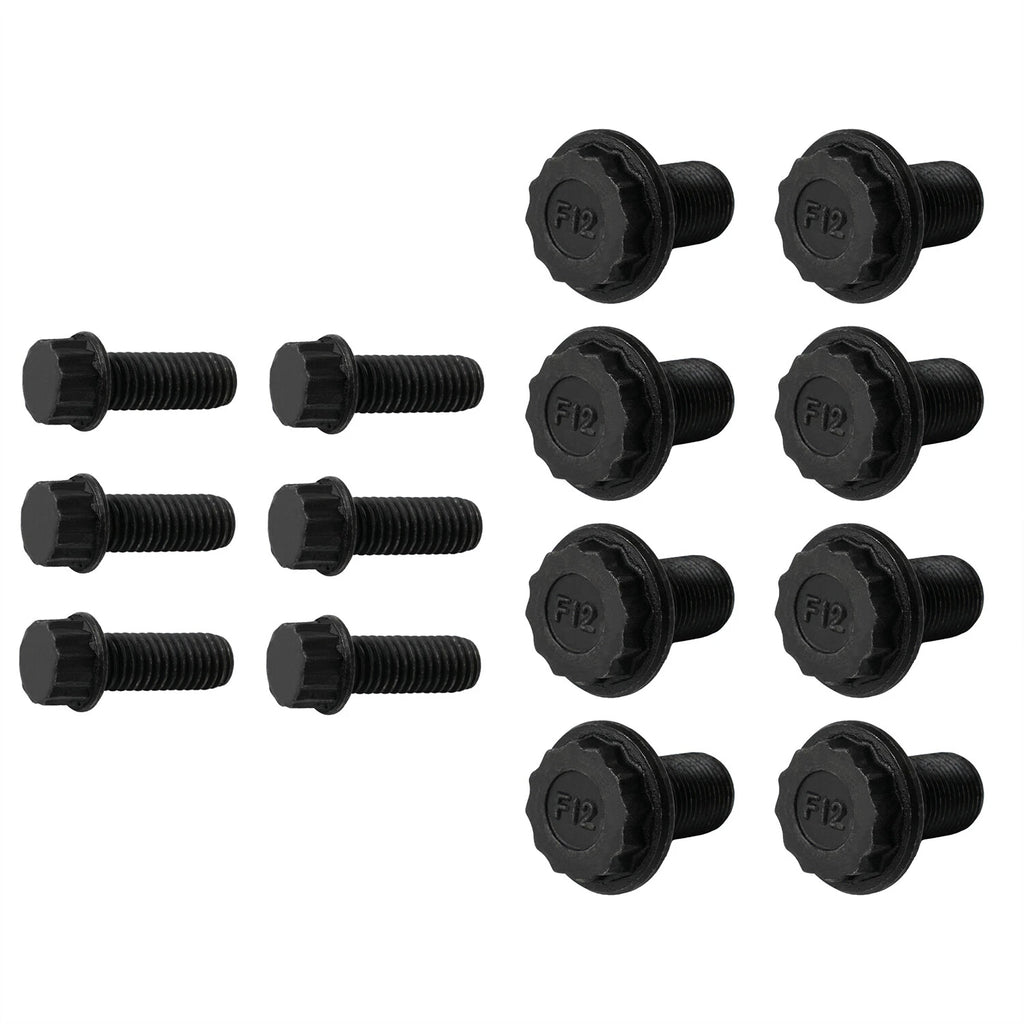 14PCS Clutch Flywheel Pressure Plate Flange Bolt Set for Honda Civic Si (2006–2011)