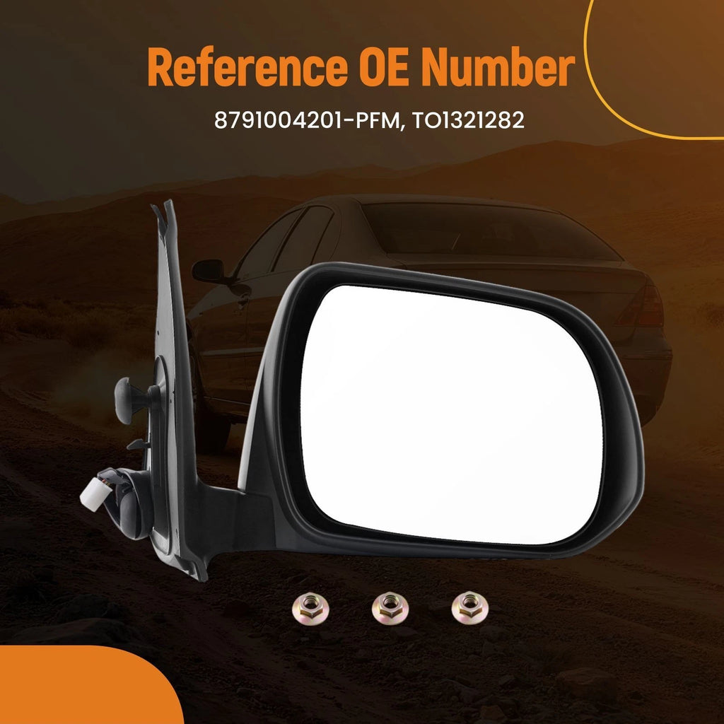 Right Rear View Mirror Power for Toyota Tacoma (2012-2015)