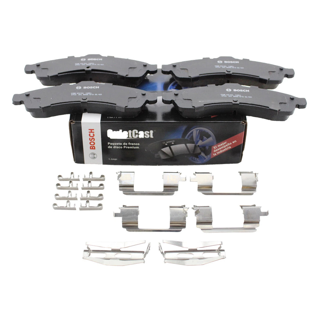 Set of 4 Bosch QuietCast Front Ceramic Brake Pads for Rainier SSR Envoy Ascender 9-7x