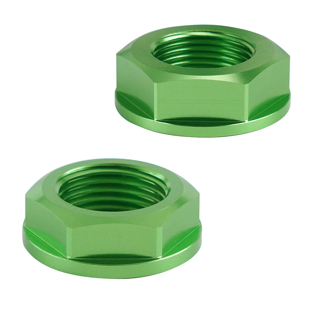 Axle Nut Bolt Set for Kawasaki KX125 KX250 KX450 (2004–2008, 2019–2021)