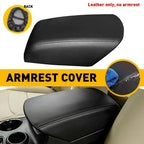 Leather Console Lid Armrest Cover for Ford Explorer (2011–2018) EXV