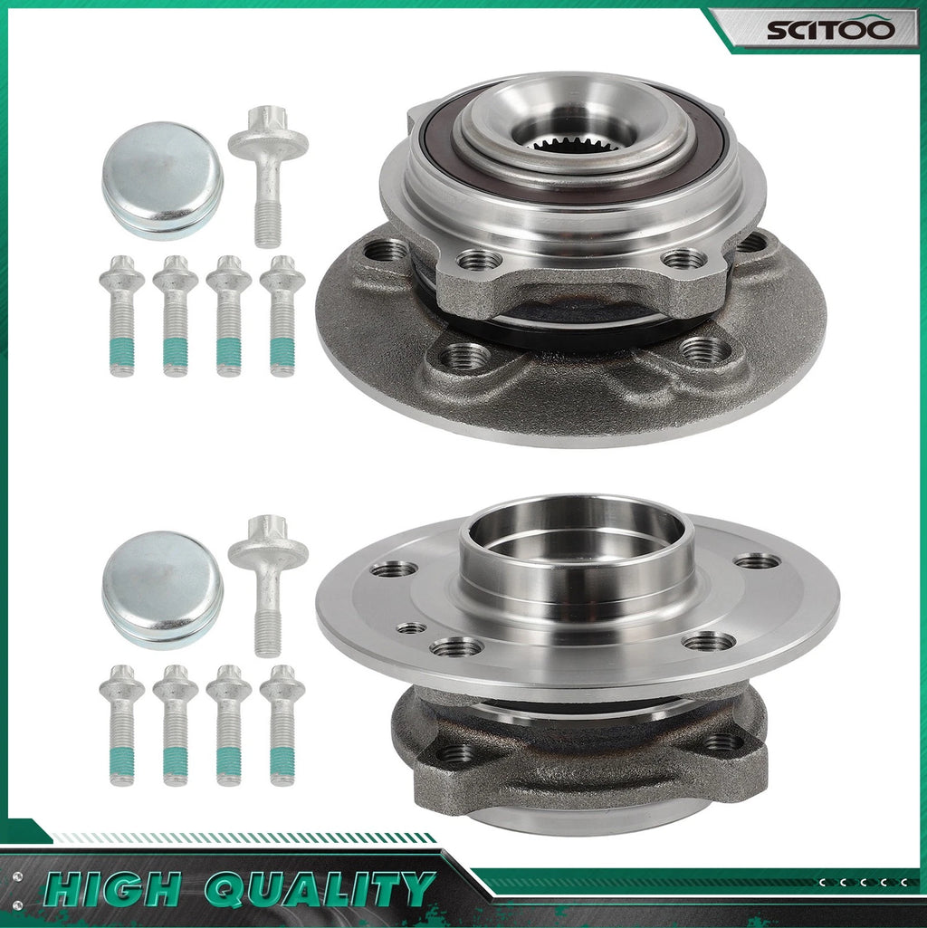 2X Wheel Bearing Hub for Mercedes-Benz A220 A35 AMG CLA250 GLA250 (2019–2023)