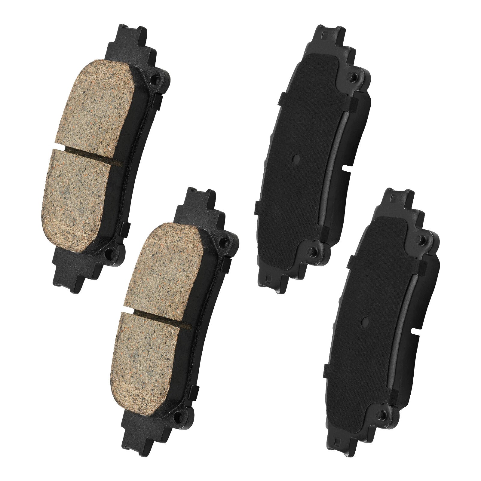 Rear Ceramic Brake Pads for Toyota Highlander Sienna IS300 GS350 (2020–2024)