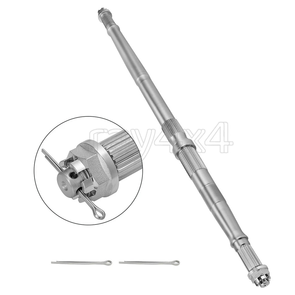 Rear Wheel Axle W/ Nut for Honda Sportrax 250 TRX250EX TRX250X (2001–2024)
