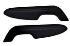 Armrest Door Panel Cover for Toyota Prius (2016–2020) Black PVC Leather