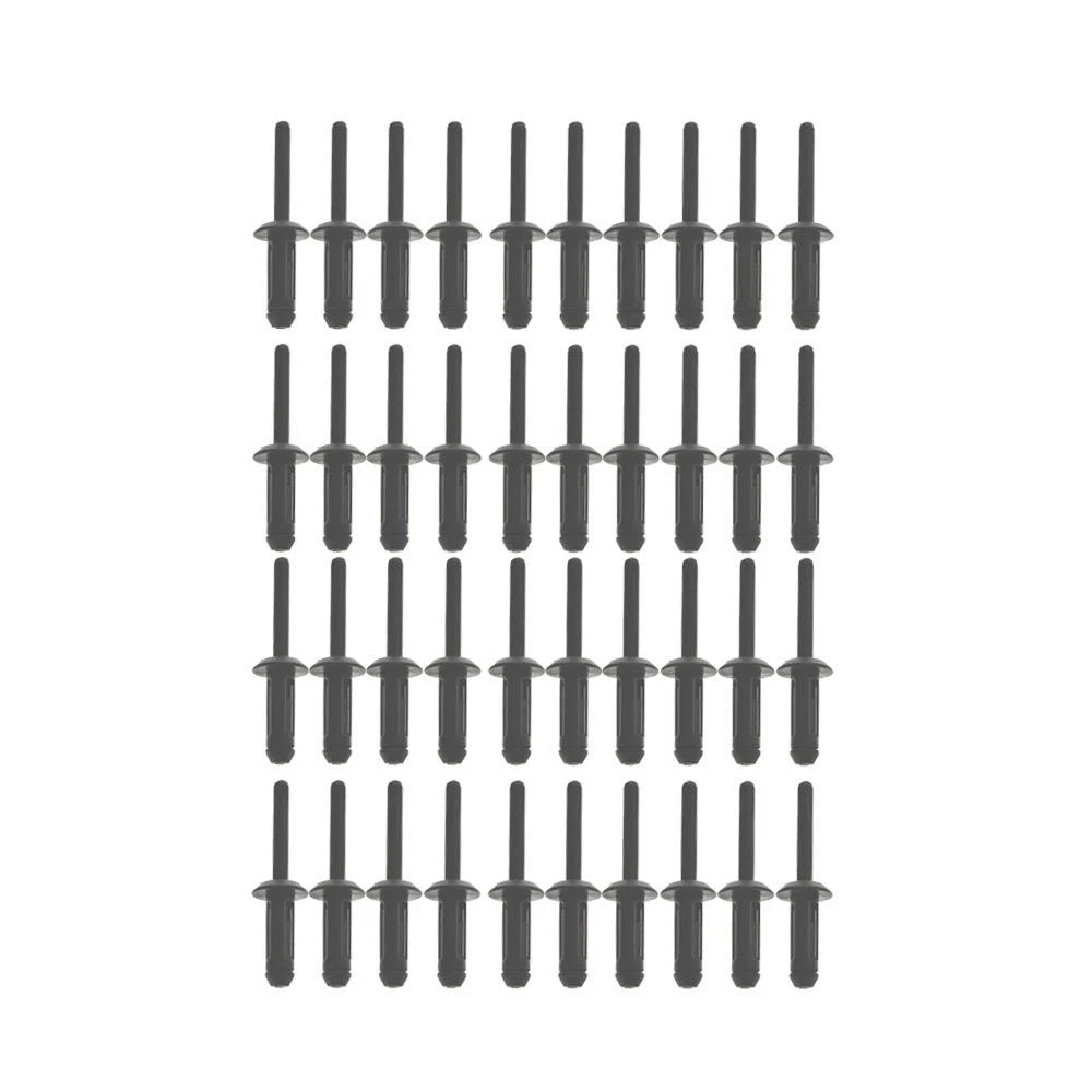 Rivet Gun Set with 40 Poly Rivets for Automotive Use