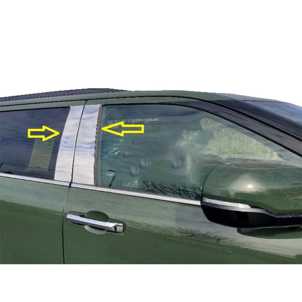 4pc. Luxury FX Pillar Post Trim for 2023 Toyota Sequoia - LUXFX4207