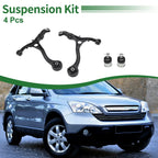 4pcs Front Suspension Kit Control Arm Ball Joints for Honda Accord (2003-2007)