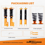 Coilovers Kit 24 Level Adjustable for Nissan Altima/Maxima (2007-2014)
