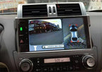 360�� Seamless Panoramic Parking Monitoring System + 4 x Waterproof Cameras for Car